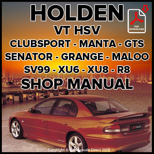 Holden vt owners manual pdf